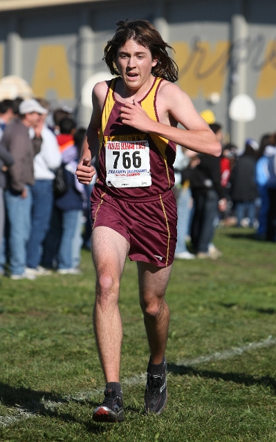 NCS XC D2 Boys-053.JPG - 2009 North Coast Section Cross Country Championships, Hayward High School, Hayward, California